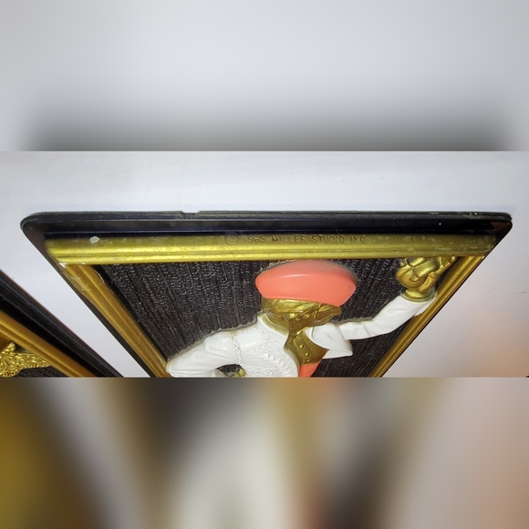 💃1965 Miller Studio 💃3D Flamenco Dancers💃 Wall Hangings💃 - Picture 5 of 8